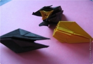 Кусудама Мастер-класс 8 марта Оригами кусудама маки и МК Бумага фото 3